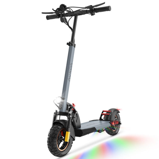 AOKDA A1 800W Commuting Electric Scooter for Adults, 48V 10Ah battery, Max Speed 45 KM/H, Long Range 25 KM Per Charge, Max Load 120 KG