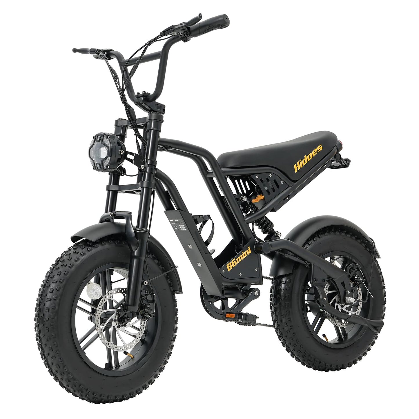 Hidoes B6 Mini 48 V, 10,4 Ah, Fatbike-E-Bike, 16 Zoll, kompaktes E-Bike