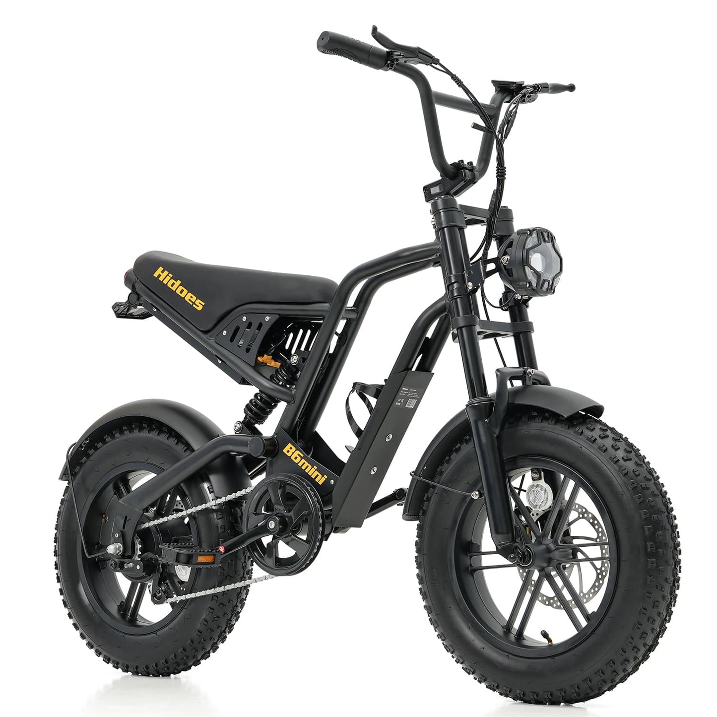 Hidoes B6 Mini 48 V, 10,4 Ah, Fatbike-E-Bike, 16 Zoll, kompaktes E-Bike