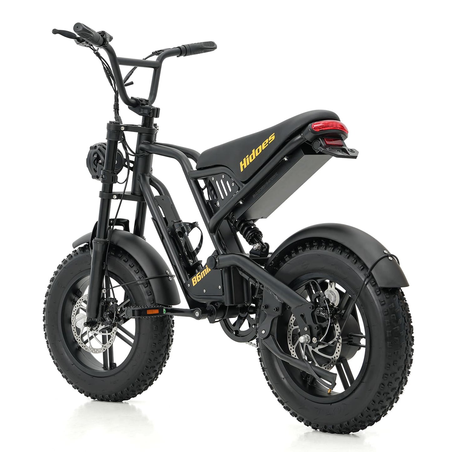 Hidoes B6 Mini 48 V, 10,4 Ah, Fatbike-E-Bike, 16 Zoll, kompaktes E-Bike