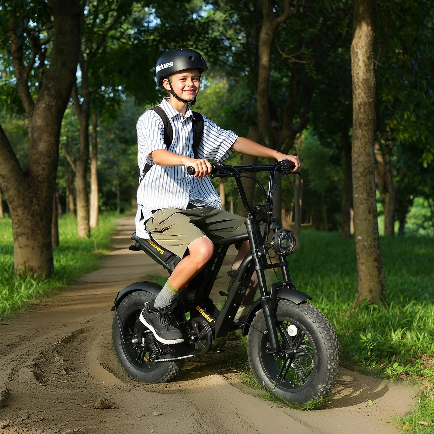 Hidoes B6 Mini 48 V, 10,4 Ah, Fatbike-E-Bike, 16 Zoll, kompaktes E-Bike