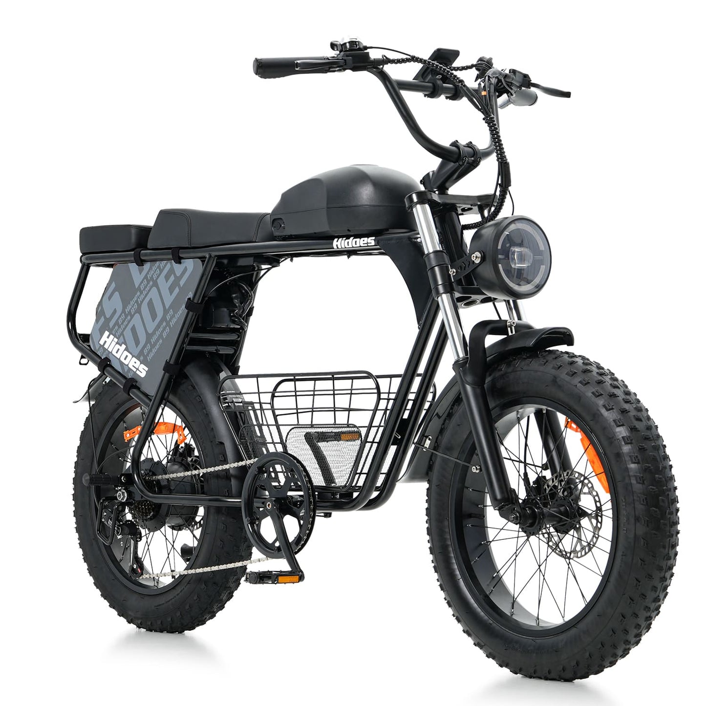 Hidoes B9 Dual Battery Electric Bike with Basket for Long Range City Commuting